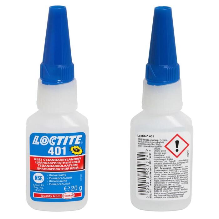 Клей для наклеек Loctite 401 (20г)-2