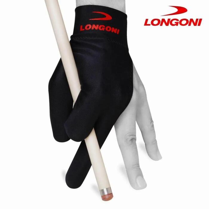 Перчатка Longoni Velcro черная -3